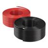 Solarkabel, 30,48 m Schwarz + Rot Kit, 10 AWG (6 mm²) Solarpanel-Verlängerungskabel, PV-Verzinnter Kupferdraht, für Außenbereich Haus Off-Grid Photovoltaik