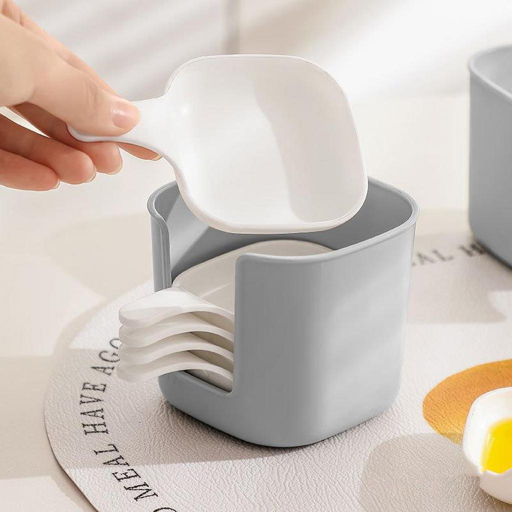 Dipping Bowls Set, 6Pcs Multifunctional Plastic Dipping Dishes With Storage Box For Sauces Seasonings Snacks Fruits, For Restaurant Home Party Use