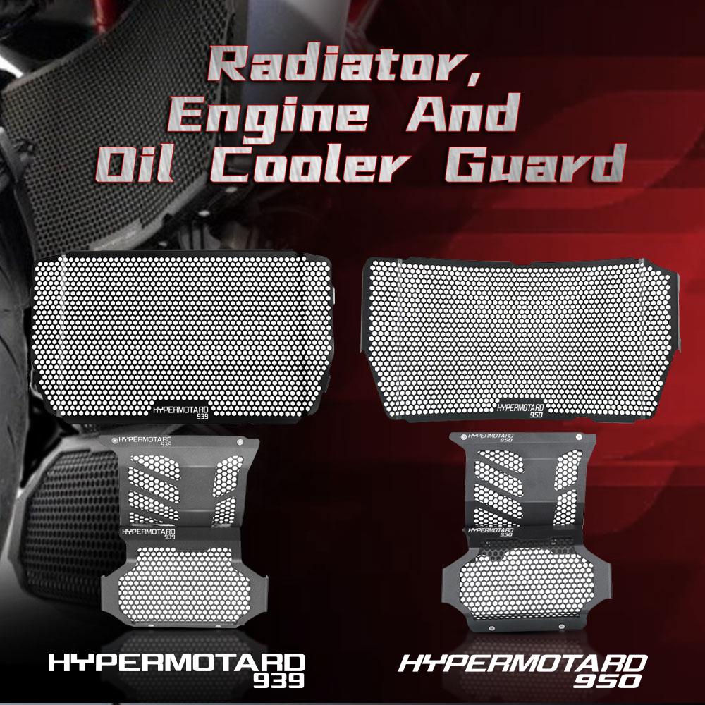 Kühlerschutz Für Hypermotard 950 SP RVE 2019-2023 – Motorrad Kühlergrill Schutz Abdeckung
