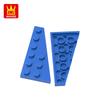 Non-Toxic 62Pcs/Lot 54383 Wedge Plate Right Plate 3X6 With Angle Building Blocks Moc Color Accessories Compatible With Brick Part