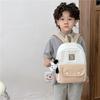 Cute Fashionable Canvas School Bag For Children Lightweight Comfort Fit For Boys And Girls