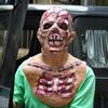 Bloederig en griezelig Halloween volwassen zombie masker voor een eng volledig gezichtseffect