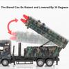 Large Alloy Missile Car Model Boy Rocket Cannon Can Fire Shells Military Model Tank Children Armored Car Toy Birthday Gift