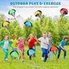 3PCS Hand Throwing Parachute 6 Colors Available Outdoor Interactive Sport Aerial Flying Parachute for Backyard Park Activity ZYF