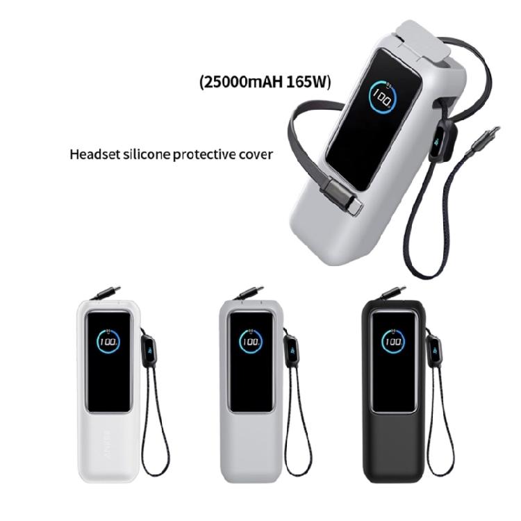 Silicone Protective Case for 25000mAh 165W Power Banks Shockproof and Dustproof with Precise Cutout