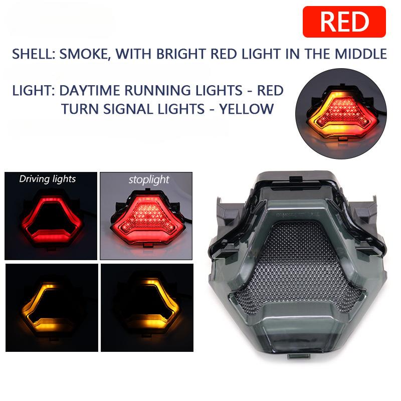 Motorcycle LED Taillight Brake Rear Turn Signal Indicator Lamp For Yamaha YZF R3 R25 Y15ZR FZ07 MT07 LC150 MT-07 YZ-F