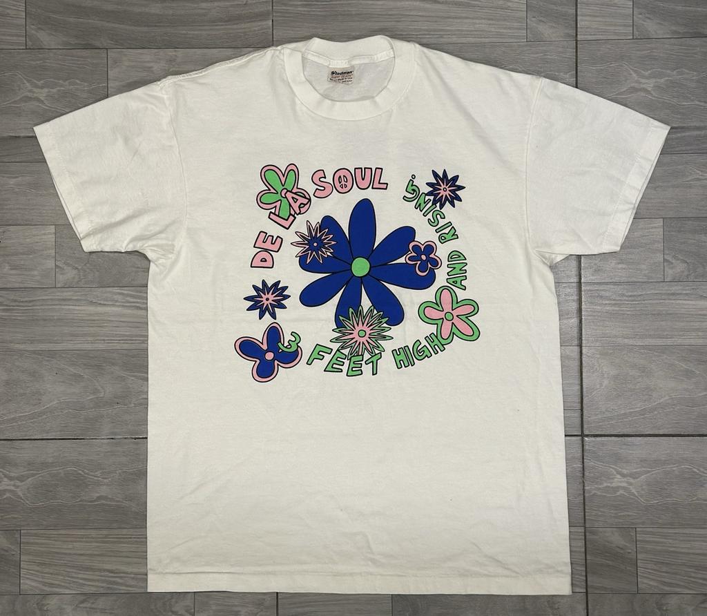 DE LA SOUL Vintage 1989 3 FEET HIGH AND RISING T Shirt DA INNER SOUND Y’ALL