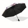 1pc Hello Kitty,Pastel Automatic Umbrella-Foldable, Durable 8-Bone Design, Compact and Stylish, Great for Camping, Halloween, Christmas, Mot