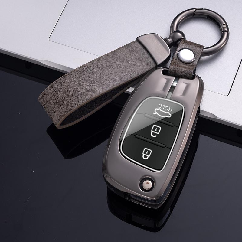 Fashion Car Flip Key Case Cover for Hyundai Solaris Creta Ix25 Kona Tucson Sonata FE I40 Elantra Ix35 I20 Ix45 HB20 Accent