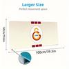 Galatasaray S.K Print  Cushion Non-slip Laptop Tablet Big Mousepad XXL Mat Mini PC Playmat With Lock edge