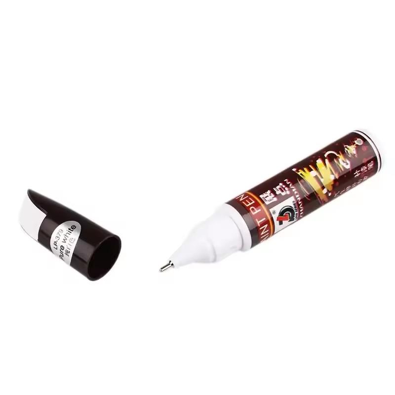 Car Touch-Up Paint Pen Pearl White Scratch Repair Agent, Black Deep Scratch Remover Special Spray Paint, Silver Paint Touch-Up P