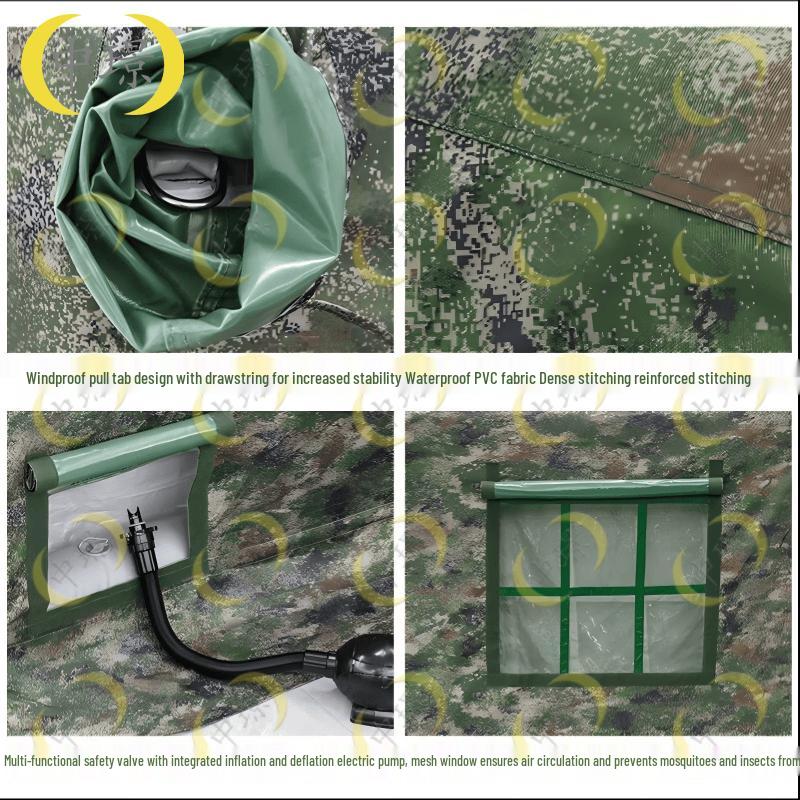 Portable Inflatable Camouflage Field Tent