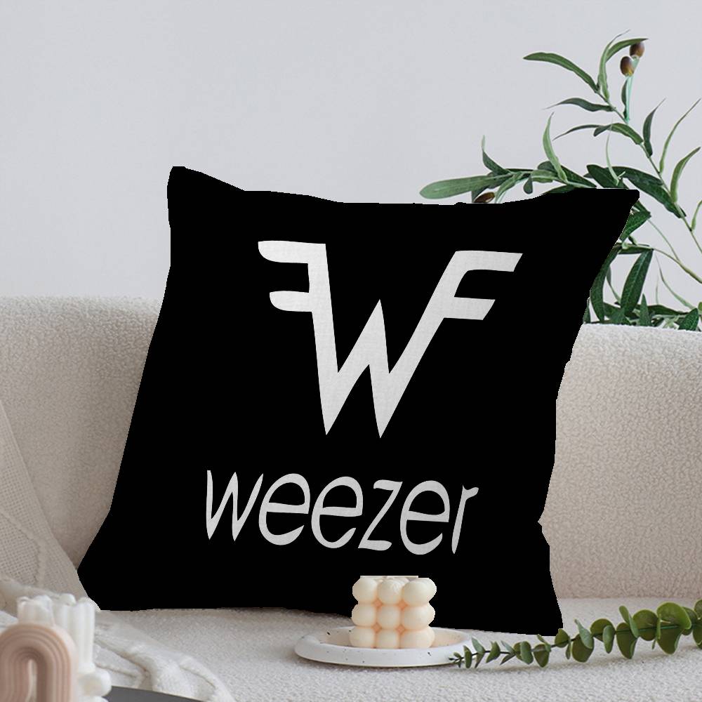 Rock Band W-Weezer Cushion Cover Decorative Pillow Sofa Home Decor case pillow cases