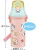 Skater Chiikawa Water for Made in Bottle, 480ml, Children, Antibacterial, Plastic, Child-Friendly, Lightweight, Japan, PSB5SANAG-A