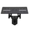 Strong Metal Speaker Holder Tray Universal Compatibility Adjustable Height Speaker Tray for Stable Speaker Placement