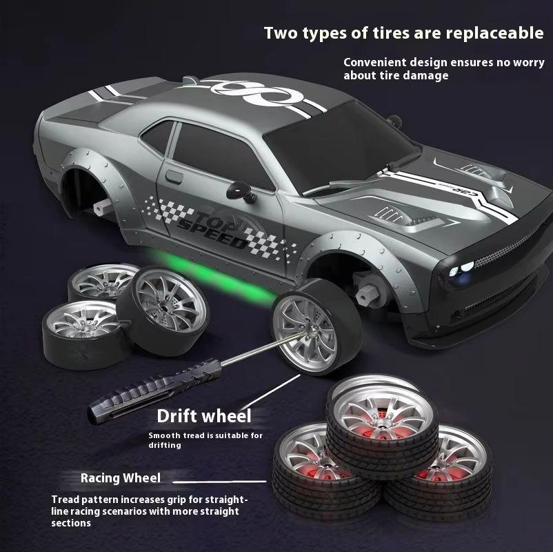 1/20 Terénní dálkově ovládané driftovací auto s více světelnými režimy ovládanými aplikací Dětský dárek pro dálkově ovládané