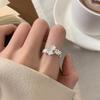 Anello Minimalista da Donna in Argento Sterling 925, Inossidabile, Anello Aperto di Alta Gamma per Dito Indice di Coppia