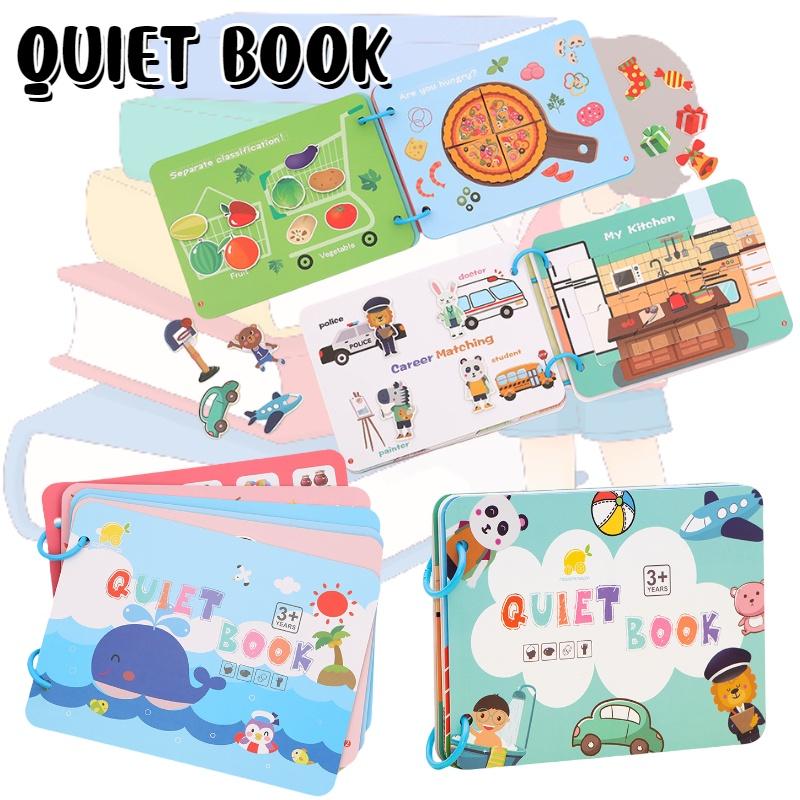 Busy Book For Children Interactive Educational Toy For Ages 4-6 Sensory Learning And Fine Motor Skills Development Yc-72