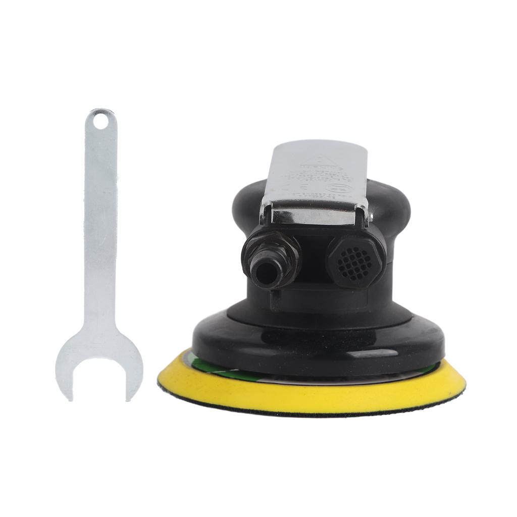 Pneumatic Sander Self-Vacuum Air Polisher Round Pneumatic Polishing Grinding Machine