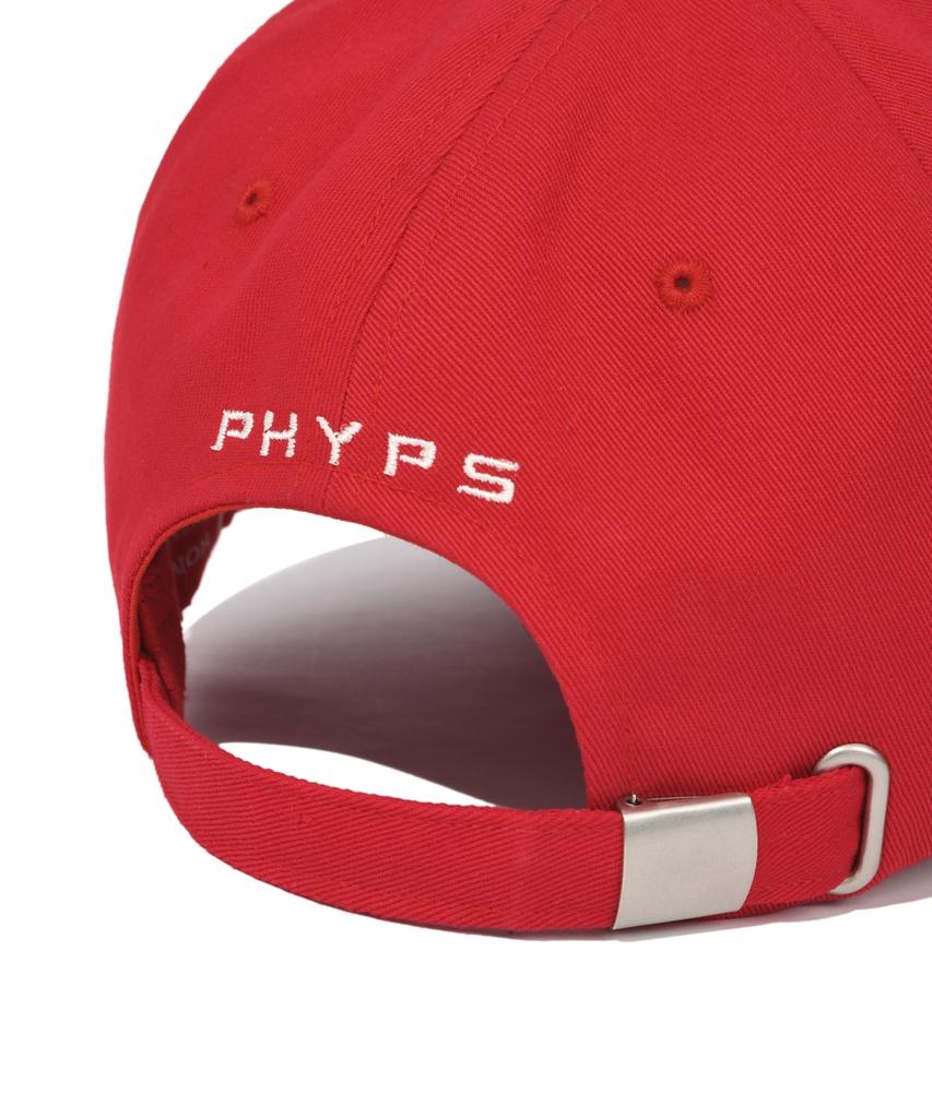 PHYPS MOTORCYCLE Logo Cap Red