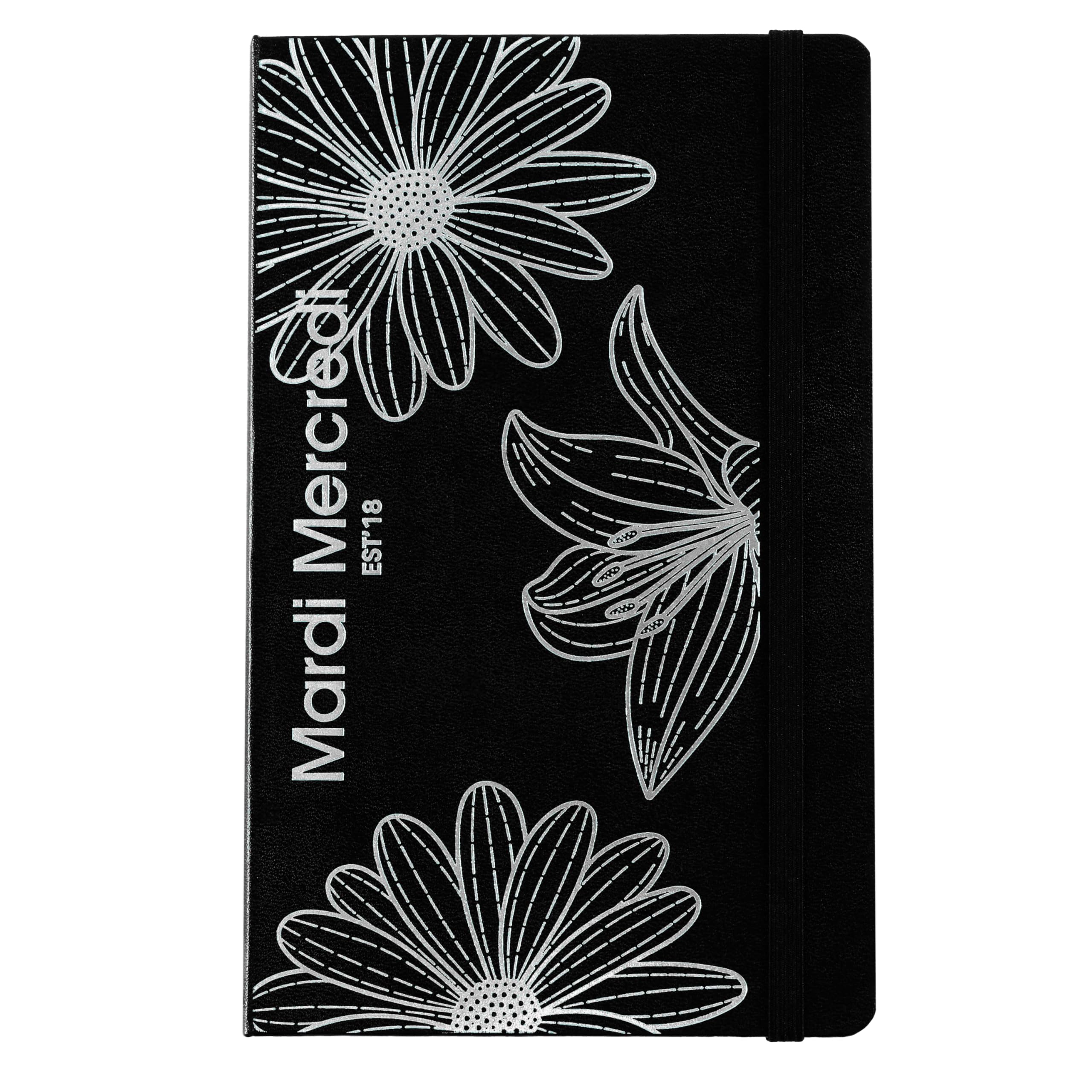 

Moleskine x Mardi Mercredi Undated Large Size wide x 21cm Black SEDUNDHL6625MI Diary, (13cm long), чёрный
