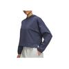 Under Armour Meridian Skin-Friendly Fashionable Versatile Solid Color Simple Sweatshirt Women sweatshirt Storm-Gray 1389784-044