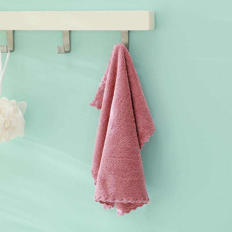 High-Density Coral Fleece Kids Soft Towels for Face & Hands 30x30 cm