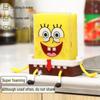 Kreativní organizér do dřezu SpongeBob: Nástěnný držák na kuchyňský kartáč na mytí nádobí