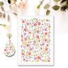 Clay Transfer Paper Water Soluble Clay Transfer Paper for Clay Earrings Making