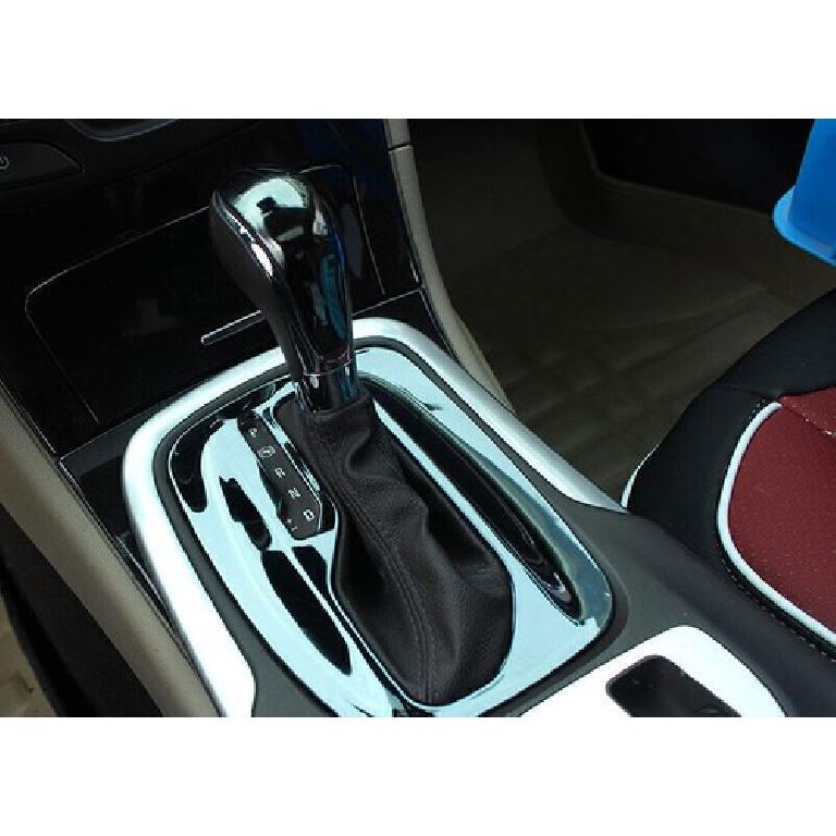 For Buick Regal 2009-2017 Black Steel Middle Console Gear Shift Panel Trim 1PCS