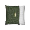 Double Sided Green Frog Japandi Art Soft Throw Pillow Cover For Bed Sofa Home Decor