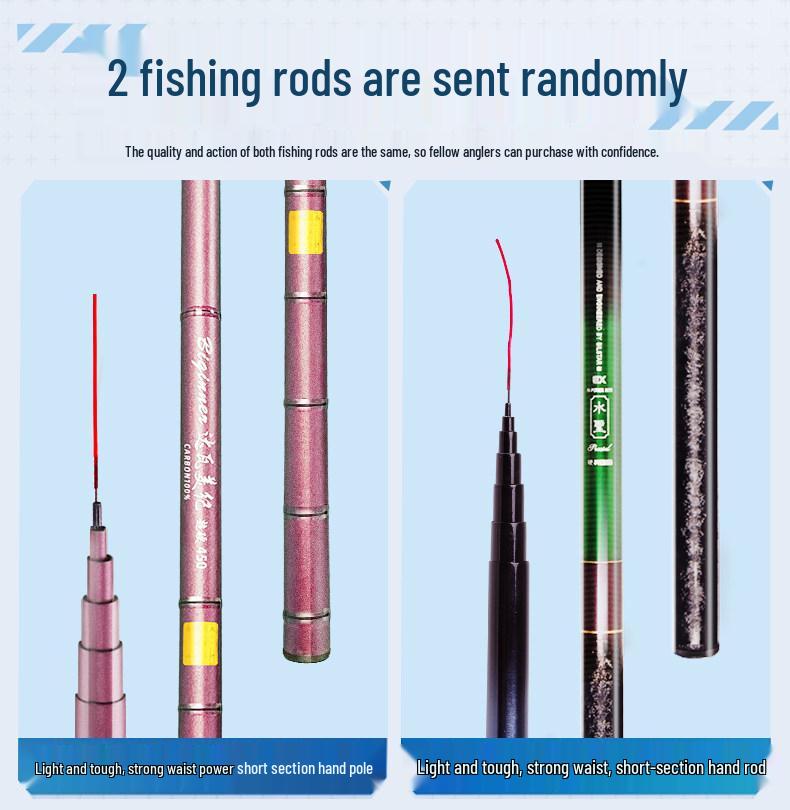 Complete Carbon Fiber Fishing Rod Set for Beginners