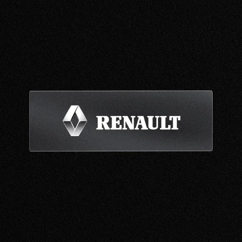 

2026 Hot For Renault Hub Caps Car Interior Sticker Central control Decals Emblem Badge For Renault DACIA Scenic Loguna Twingo Sy