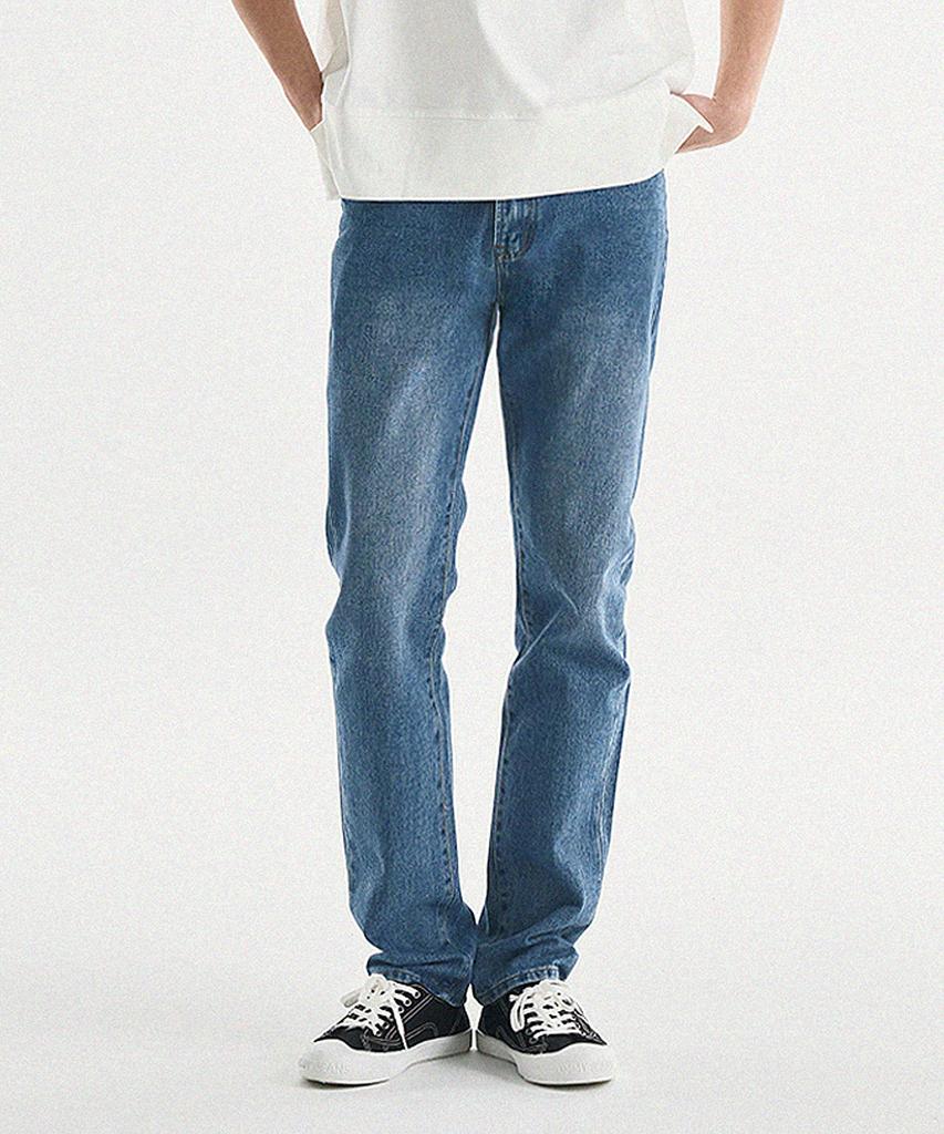 NUBINDA Slim Fit Denim Pants [Blue]