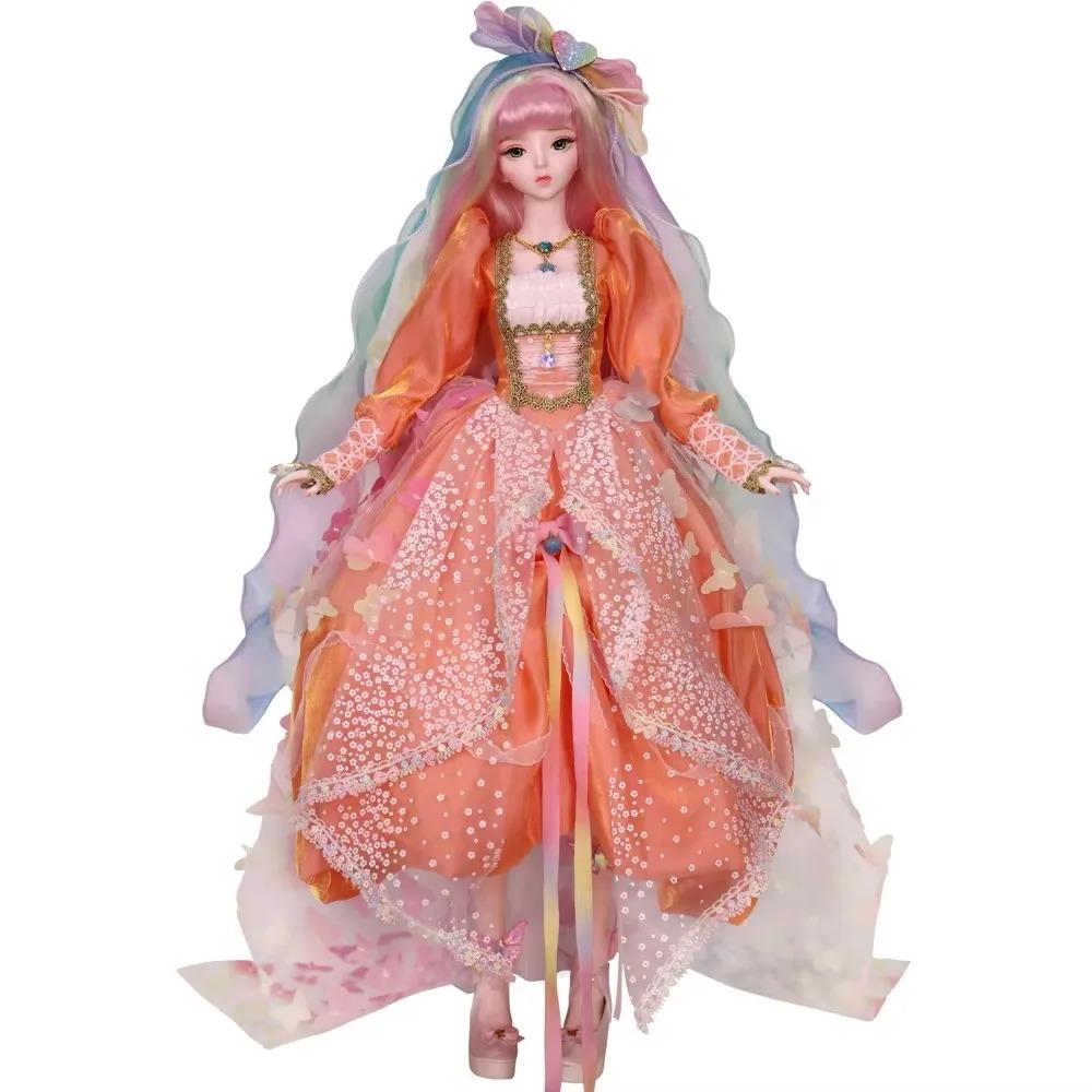 Cena Specjalna Lalka DBS 1/3 BJD Mechaniczne Stawy Ciało Z Makijażem W Tym Włosy Oczy Ubrania 62cm Wysokość Dziewczęcy Senna Wróżka