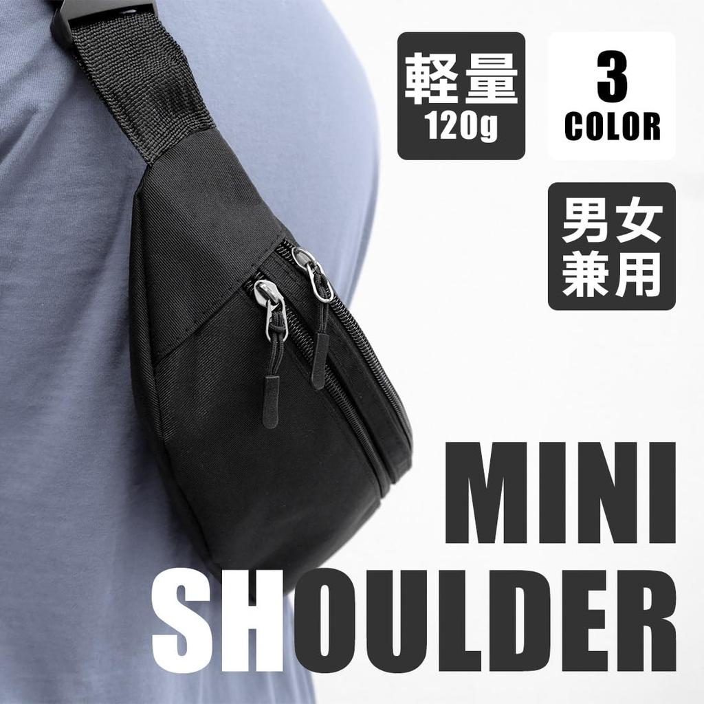 BEEL Waist Pouch for Men and 4 for and Casual Black Women, Pockets, Lightweight, Running, Travel, Work, Wear,