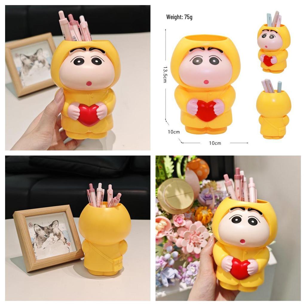 Pen Holder & Makeup Storage Box: Paper Towel, Brush Storage, Student Organizer