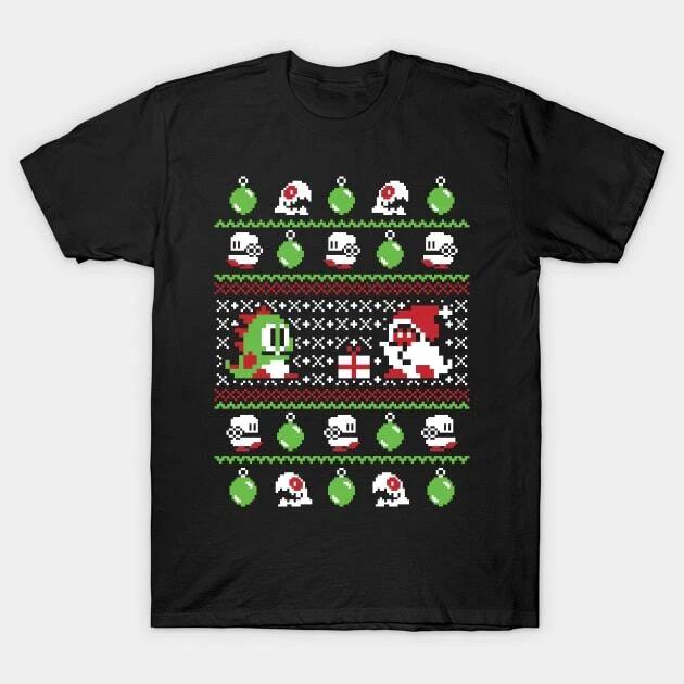 Ugly Christmas Sweater - Bubble Bobble Made in Australia T-Shirt S