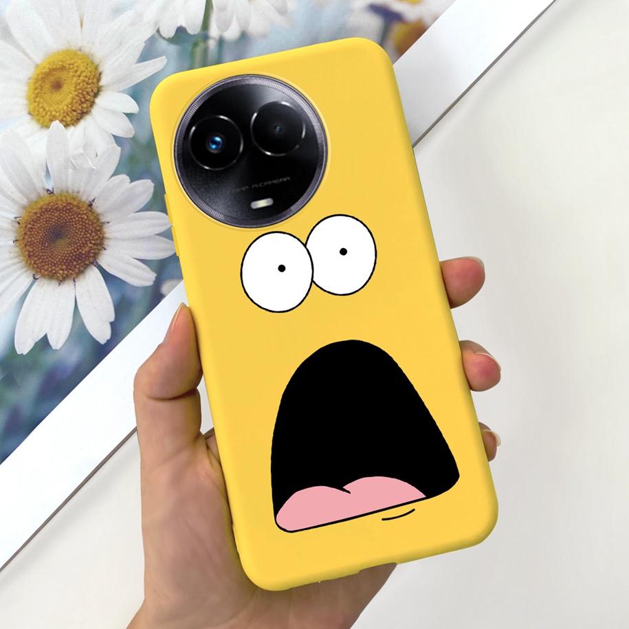 Shockproof Case For Realme 11 5G / Realme 11X Phone Cover Fashion Girls Soft Silicone Funda For Realme11 11 X 2023 RMX3785 Coque