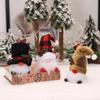 Cross-border Christmas Light-up Cartoon Doll Ornament