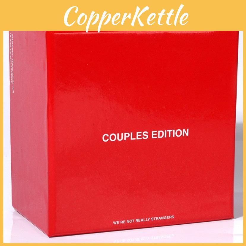 Were Really Not Strangers Card Game With Emotional Development For Play Couples