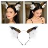 Lightweight Kitten Ears Hairband Cosplay Headbands Ideal for Coser Conventions and Themed Event