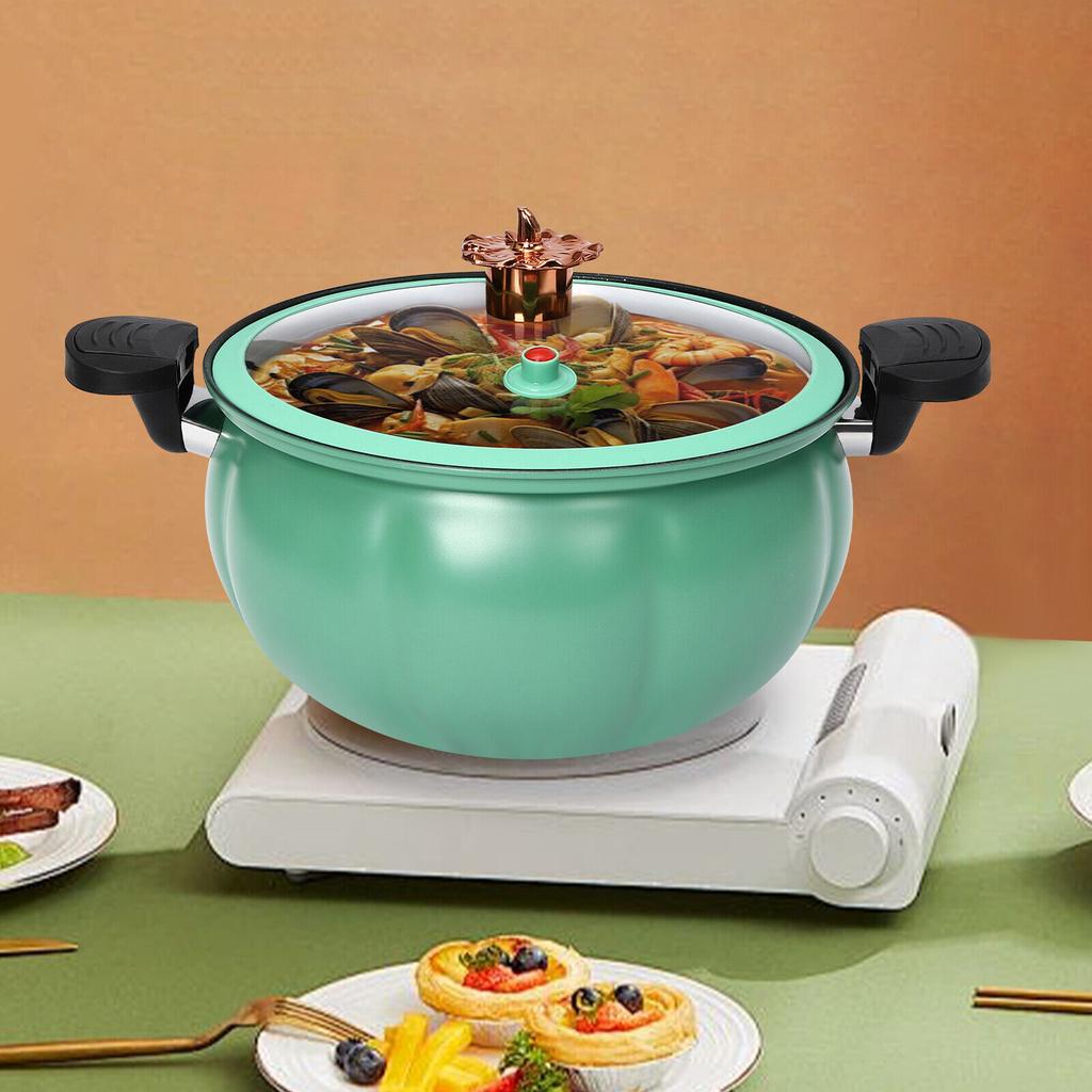 8L Mikro-Druckkochtopf Antihaft-Ton-Wok Multifunktions-Kochtopf für Suppe