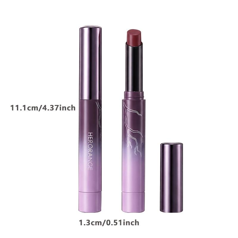 Smoky Amethyst Freeze Solid Lip Gloss, Tinted Moisturizing Lip Balm, Long-Lasting Waterproof Hydrating Plumping Jelly-Like Glossy