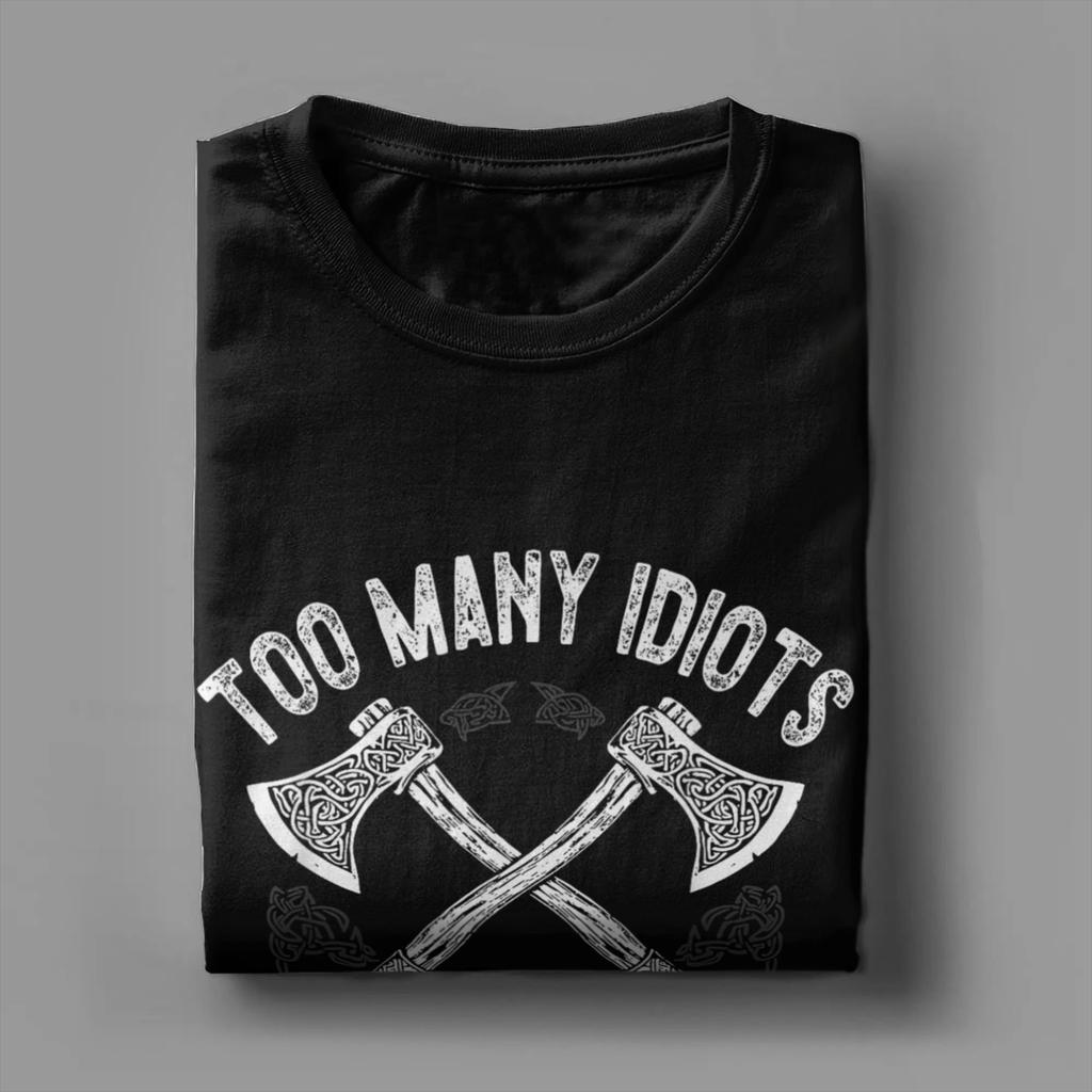 T-Shirt Men Unique 100% Cotton Tee Shirt Crewneck Short Sleeve T Shirts Gift Clothes