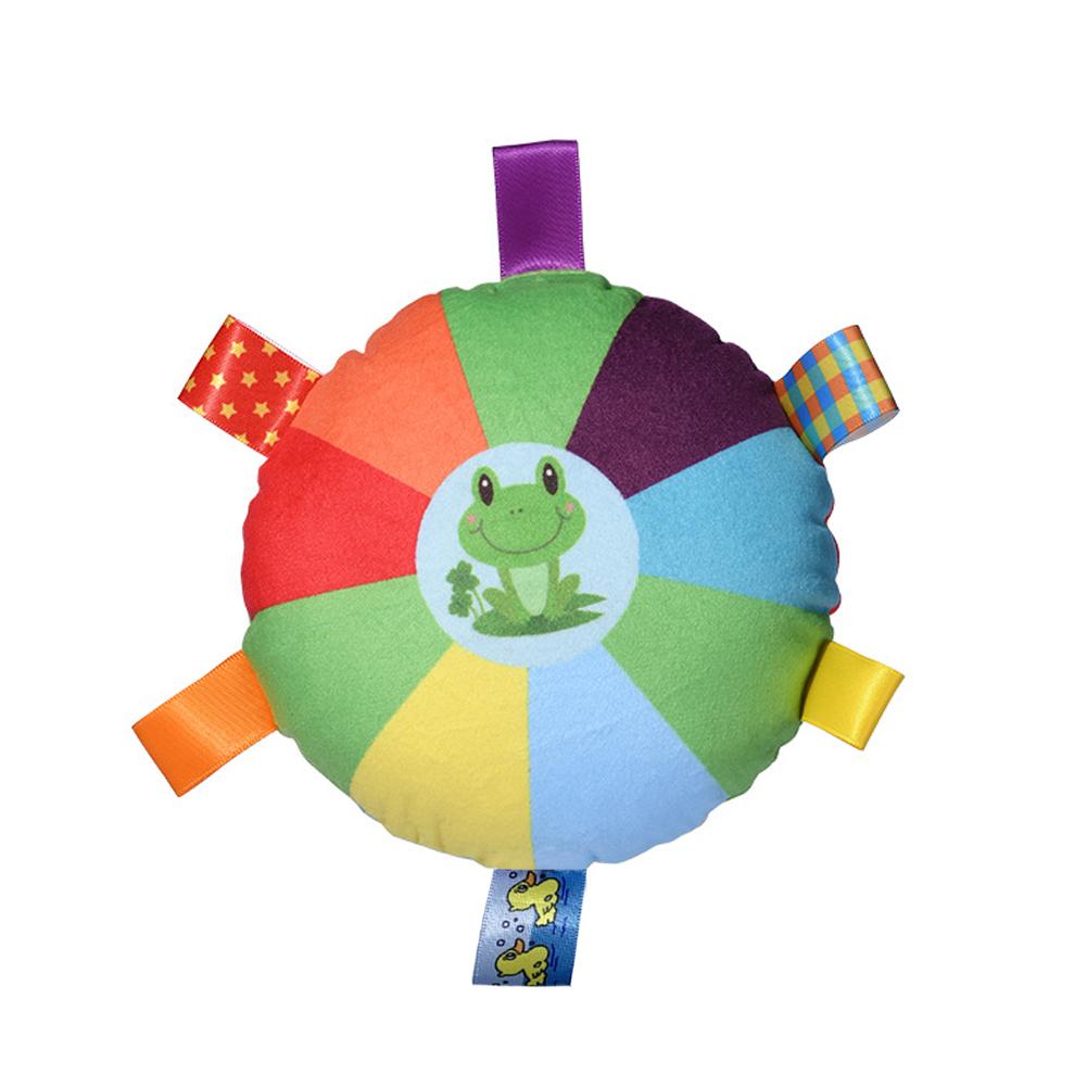 

Інтерактивна іграшка для собак з літаючим диском для тренування агресивних жувальних тварин, декомпресія, стійка до укусів, плюшева ручка для собак з дзвіночками, зоотовари Frog