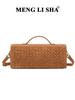 New Suede Hand-Woven Crossbody Shoulder Bag - Versatile Autumn/Winter Handbag