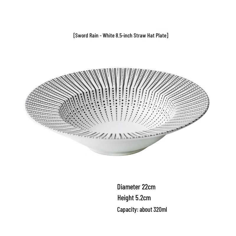 Nordic Ceramic Dinner Plate