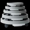 Mobile Plant Pot Caddy Tray with Universal Wheels
