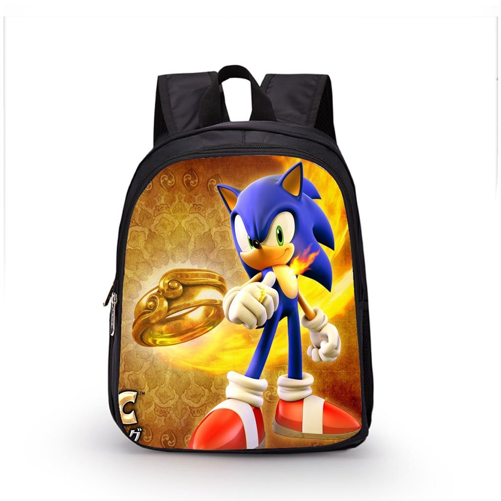 Sonic Schülerrucksack Große Kapazität Wasserdicht und Verschleißfest Kinderrucksack